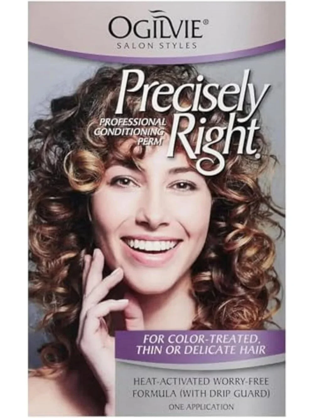 Professional Conditioning Home Perm Kit for Men & Women - Color-Treated, Thin